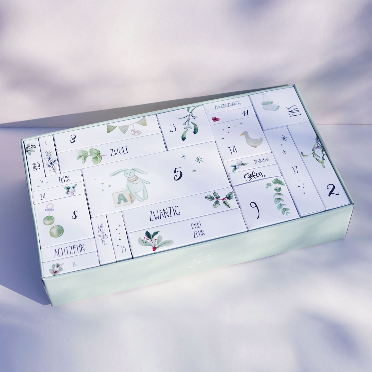 Adventskalender für Schwangere 2025 - mit 24 Türchen für den Advent - Limited Edition