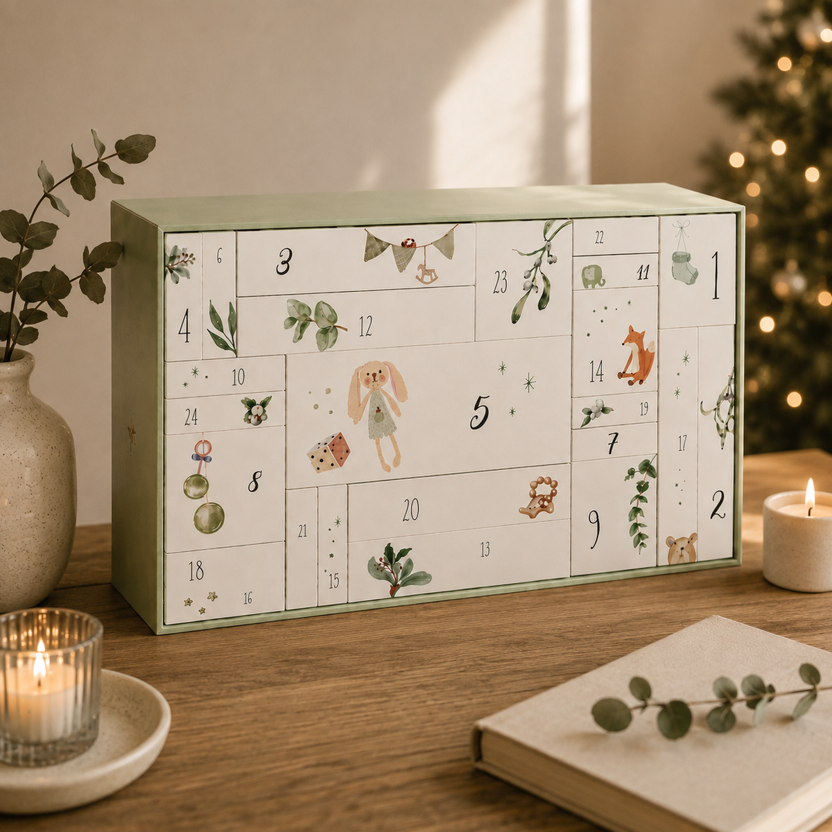 Adventskalender für Schwangere 2026 - mit 24 Türchen für den Advent - Limited Edition
