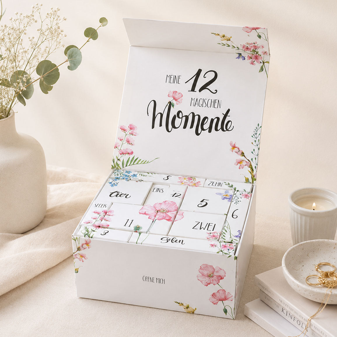 Mami-Countdown-Kalender ™ Wohlfühl-Box-für Schwangere - Countdown zur Schwangerschaft