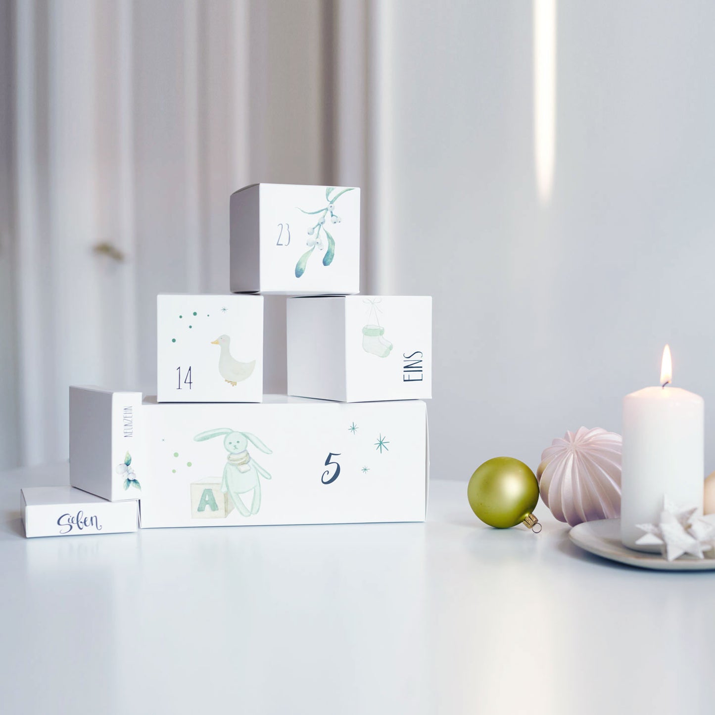 Adventskalender für Schwangere 2025 - mit 24 Türchen für den Advent - Limited Edition
