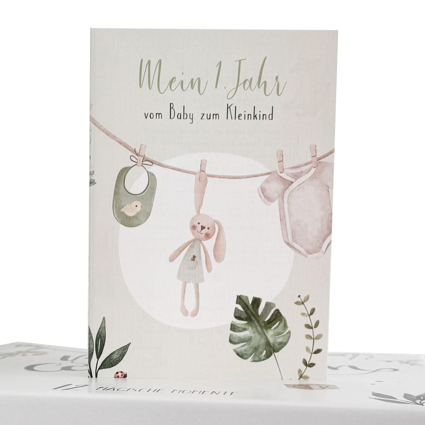 Geschenk zur Geburt - Baby Countdown Kalender für das erste Lebensjahr bis zum Kleinkind -