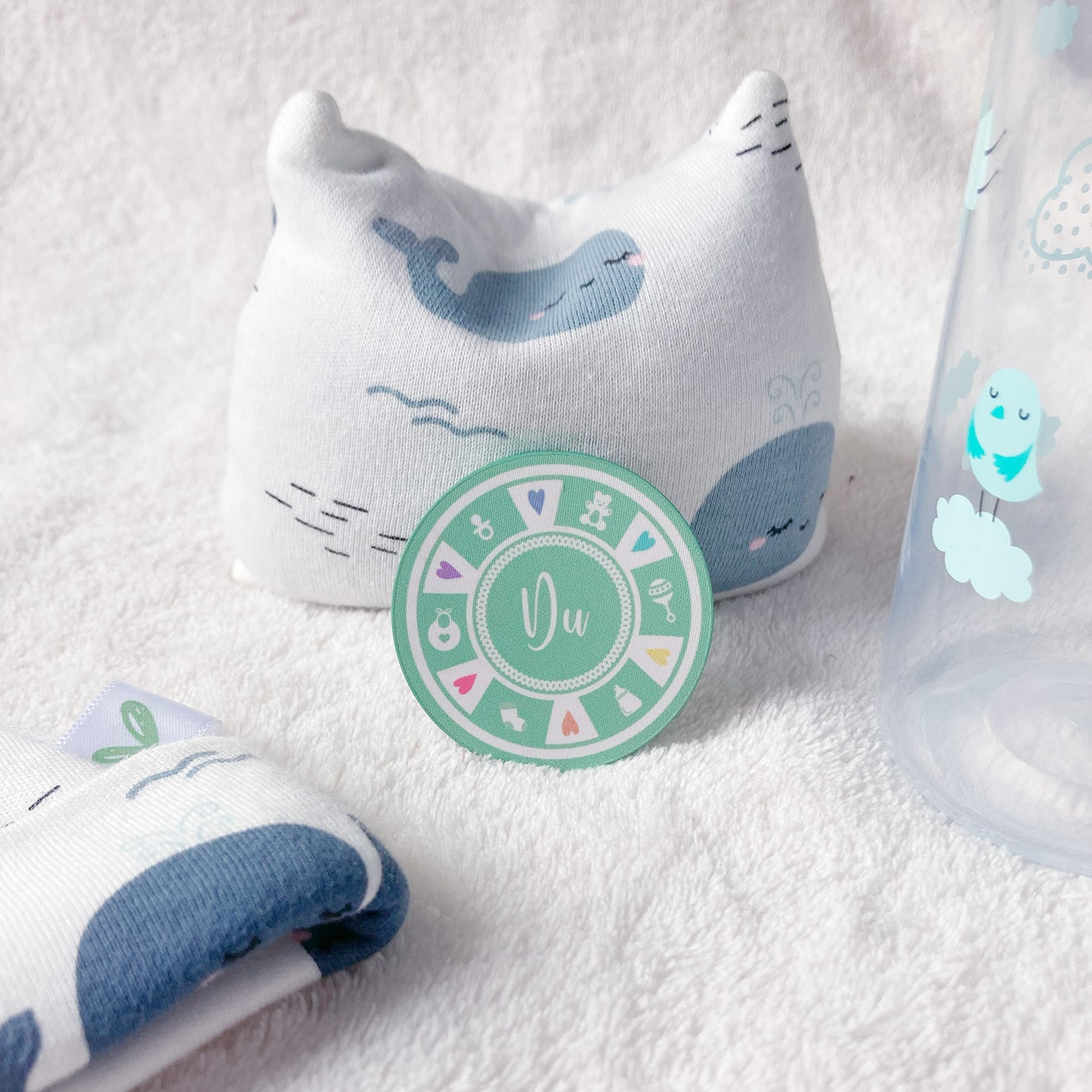 Entscheidungsmünze "Du oder Ich" Geschenk zur Geburt, Babyparty und für junge Familien