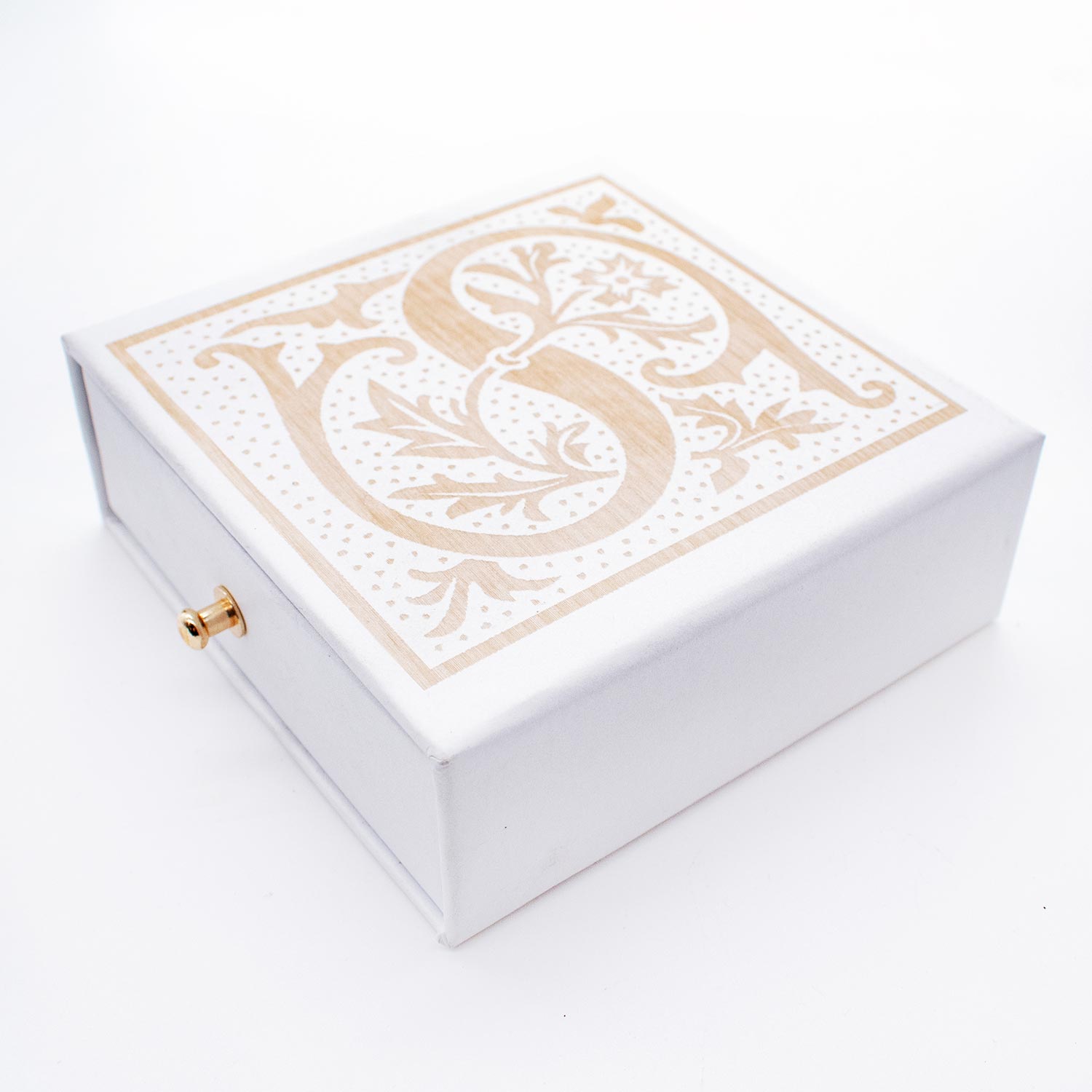 Kette "Love" von Gem Kingdom - 925er Sterlingsilber - mit Initialenbox