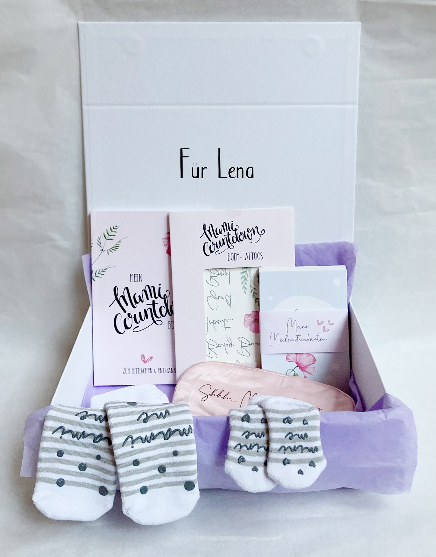Geschenkbox "Happy Mama" - Das Geschenk für Schwangere
