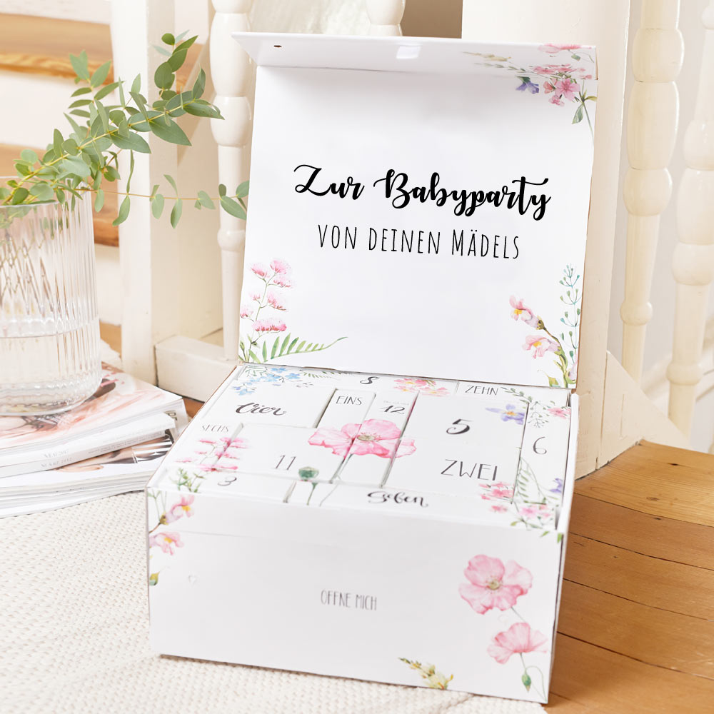 Personalize the Mommy Countdown Calendar