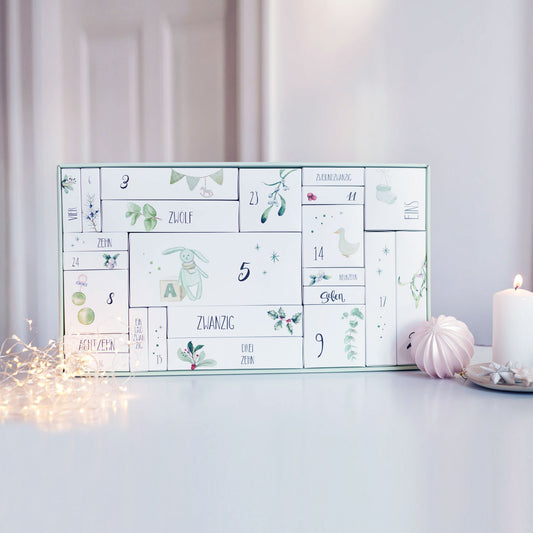 Advent calendar for pregnant women 2024 - with 24 doors for Advent - Limited Edition