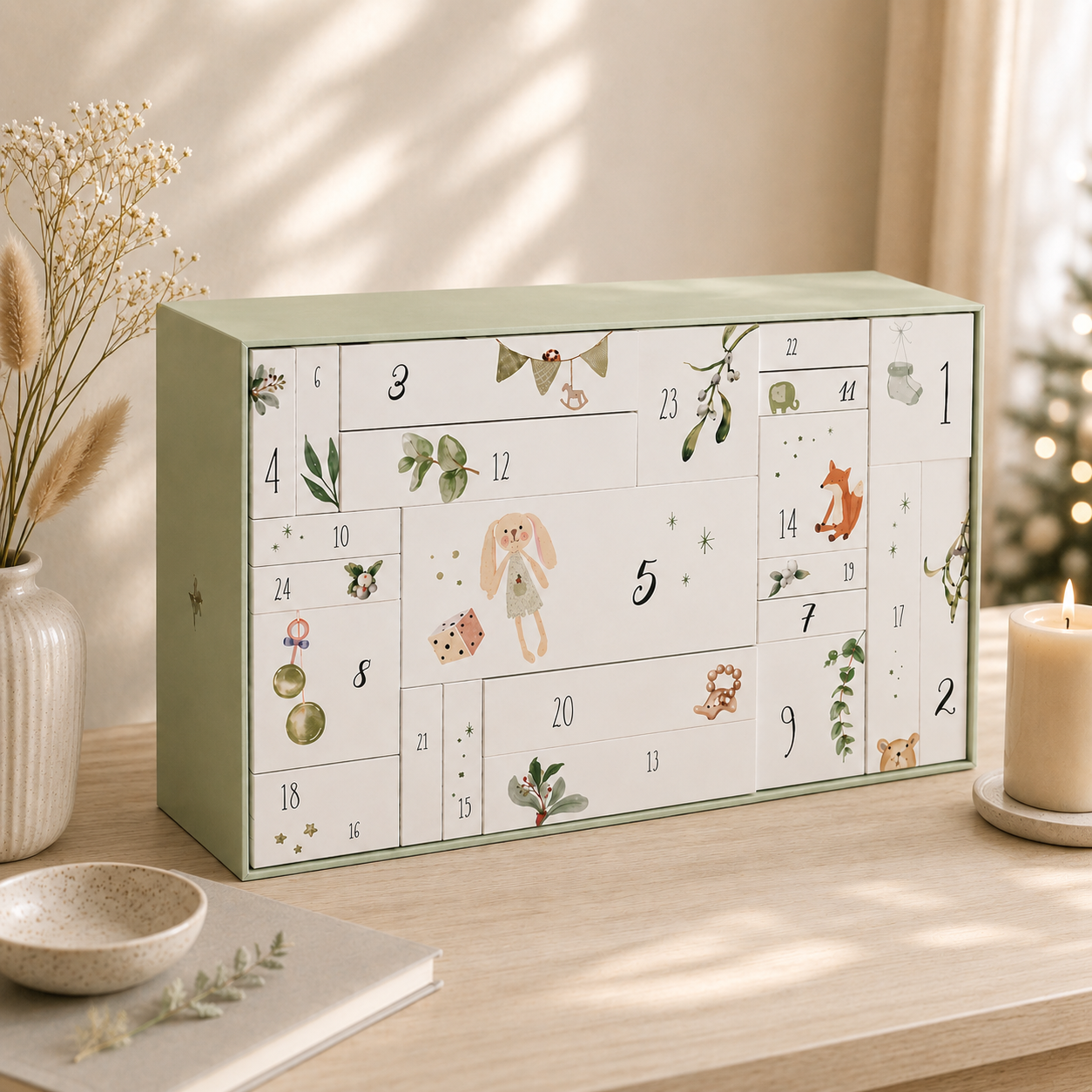 Adventskalender für Schwangere 2026 - mit 24 Türchen für den Advent - Limited Edition