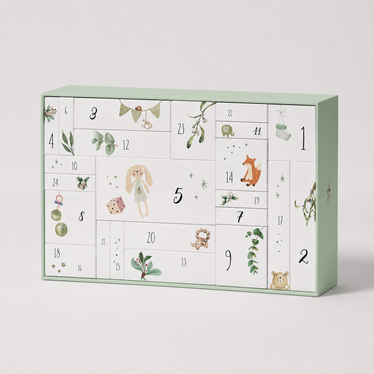 Adventskalender für Schwangere 2026 - mit 24 Türchen für den Advent - Limited Edition