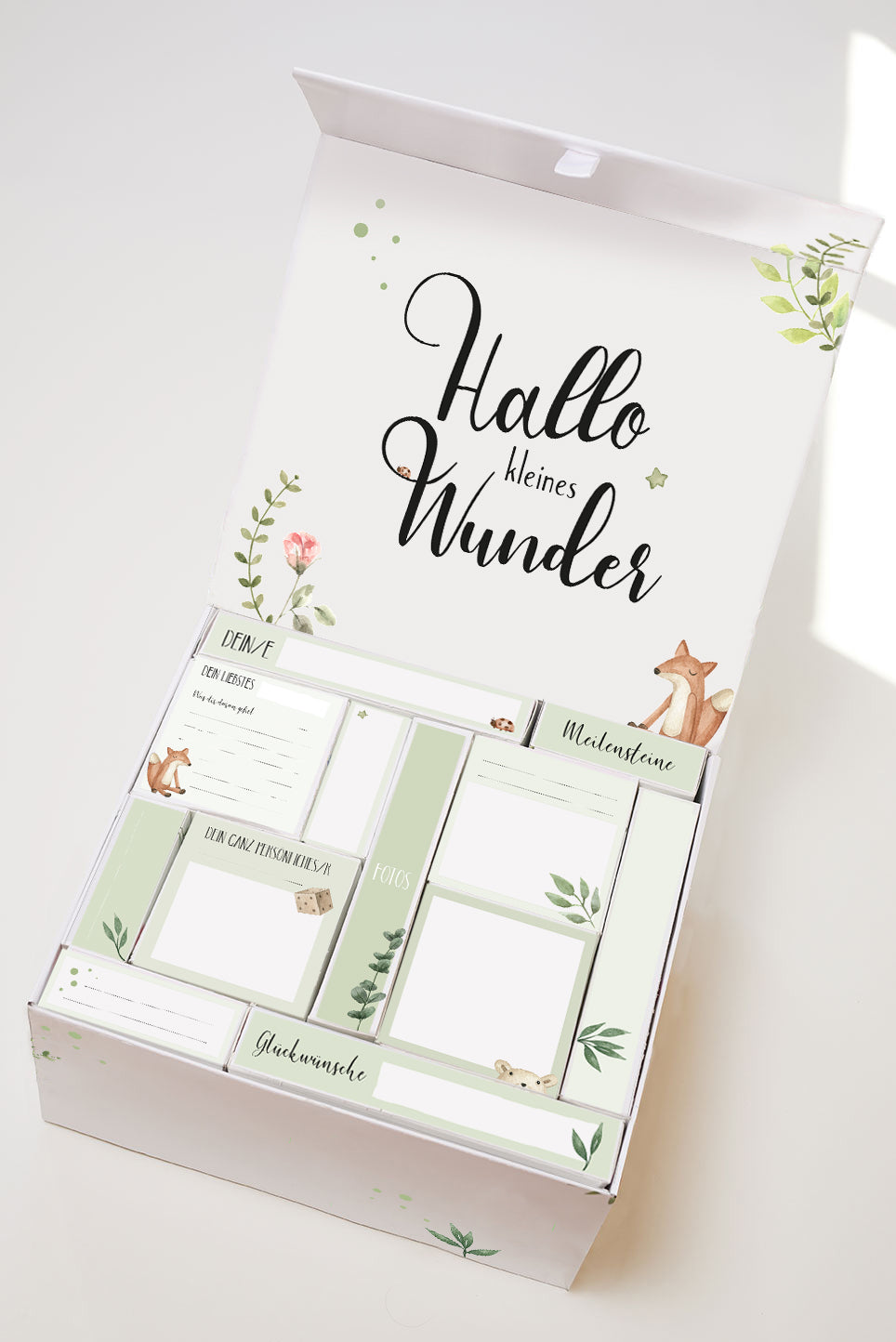 Geschenk zur Geburt - Baby Countdown Kalender für das erste Lebensjahr bis zum Kleinkind