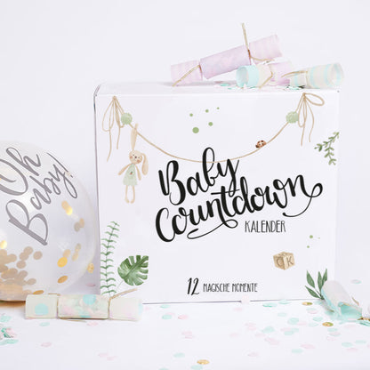Baby Countdown Kalender für das erste Lebensjahr bis zum Kleinkind