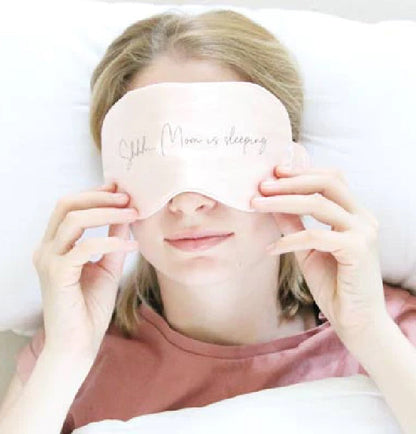 Sleep mask Mama "Shhhh.... Mom is sleeping" with cooling and heating pad