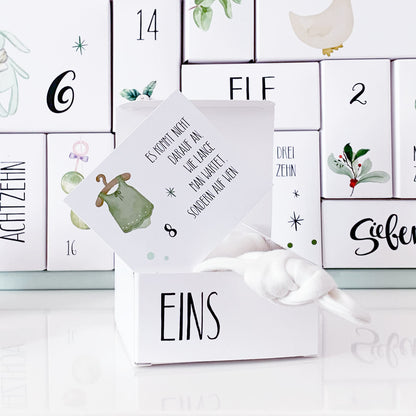 Adventskalender für Schwangere 2024 - mit 24 Türchen für den Advent - Limited Edition