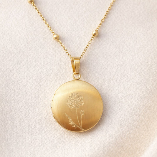 Kette mit Medaillon "Close to your heart"