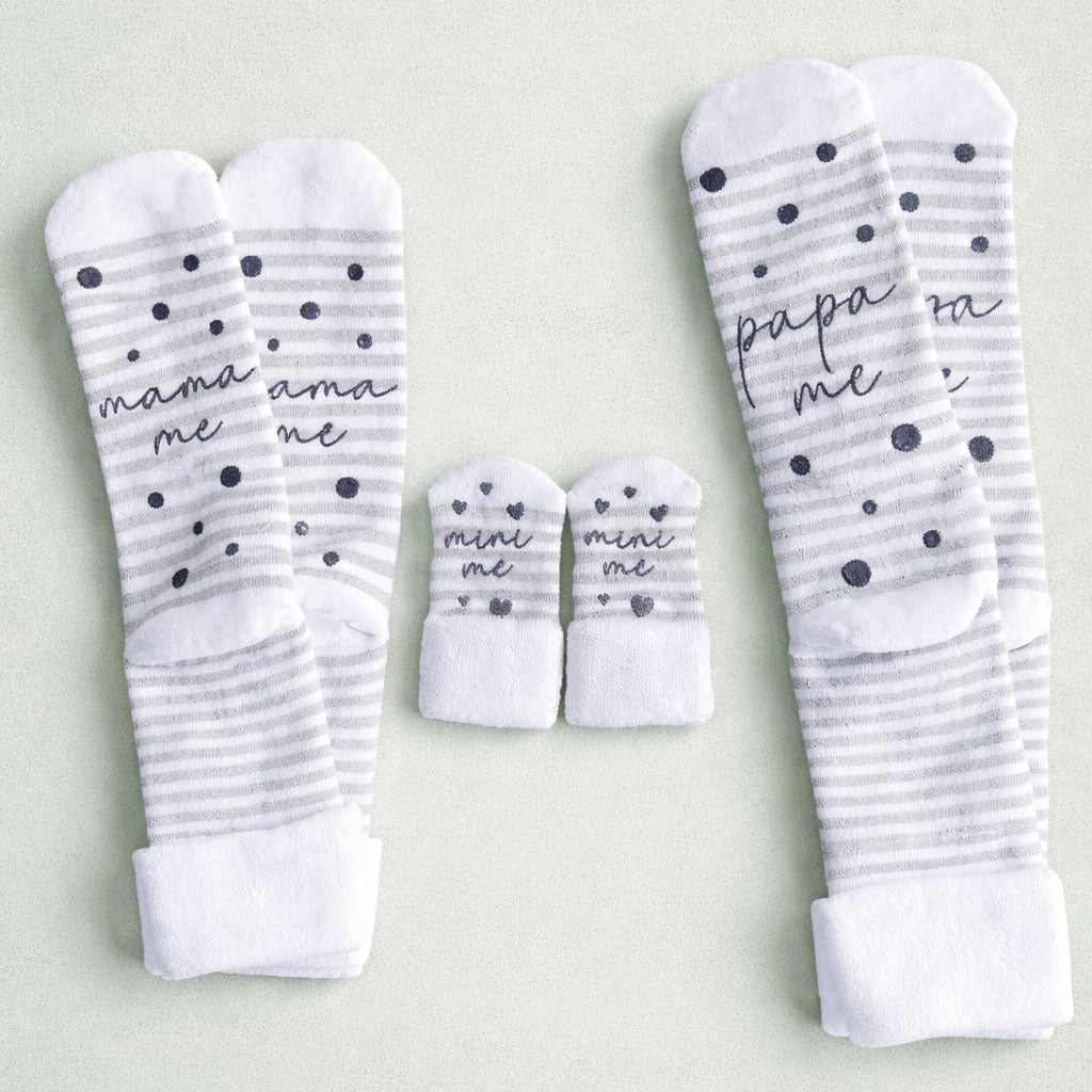 Kuschel-Socken aus Bambus für Mama, Papa & Baby – Partnerlook