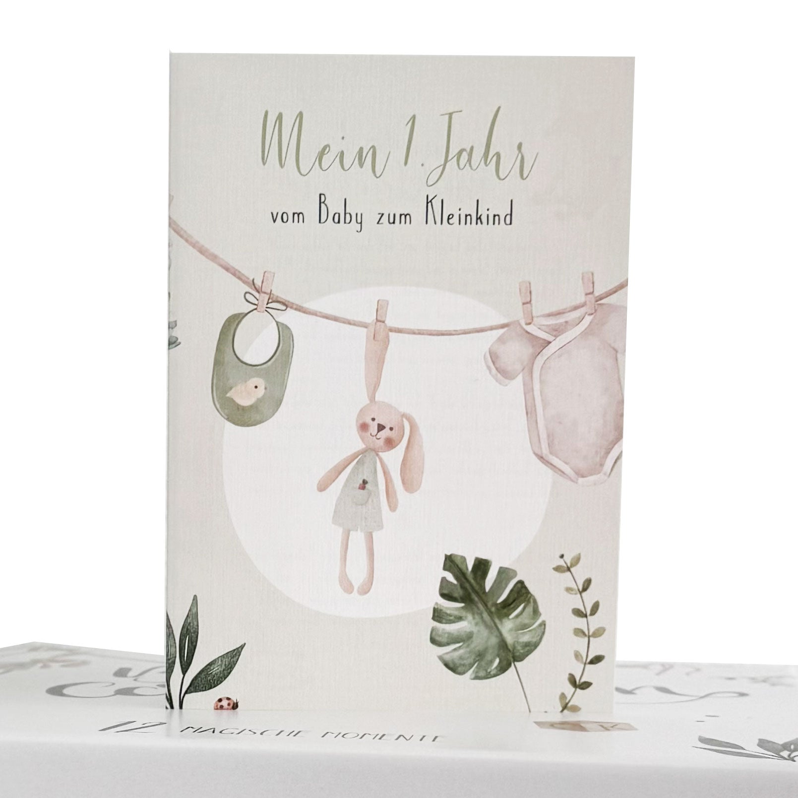 Geschenk zur Geburt - Baby Countdown Kalender für das erste Lebensjahr bis zum Kleinkind