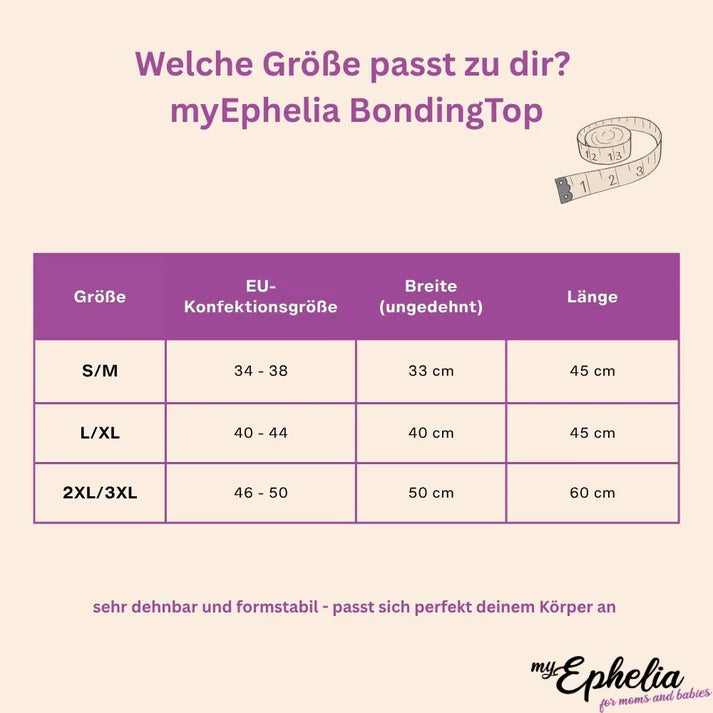 4-in-1 Bonding Top · Bauchband & Shirtverlängerung
