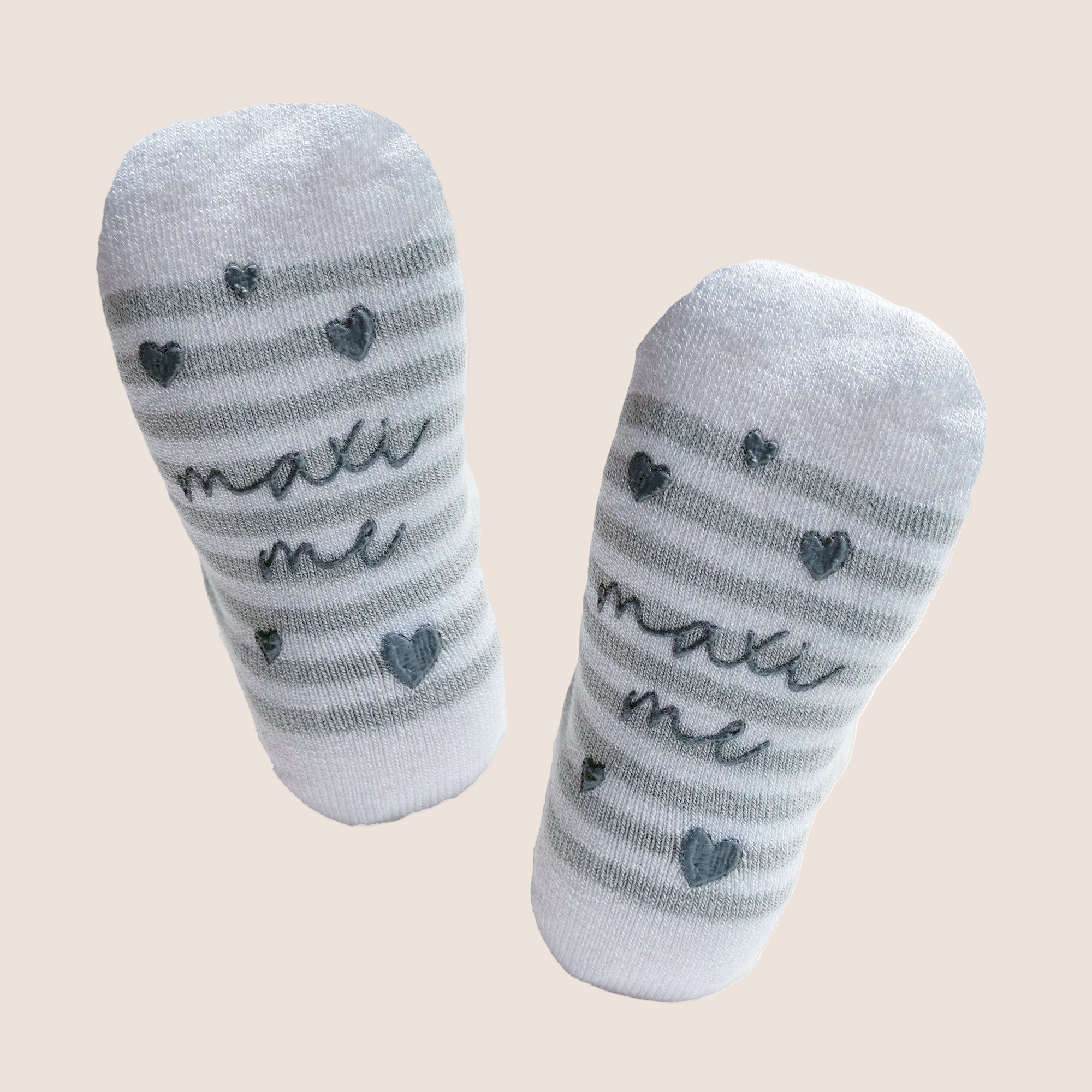 Kuschel-Socken „Maxi me“ aus Bambus für Geschwisterkinder – im Partnerlook
