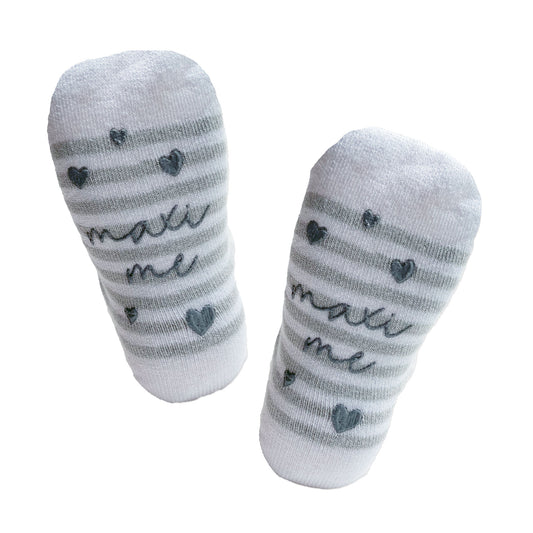 Bambus-Socken für das Geschwisterkind "Maxi me"