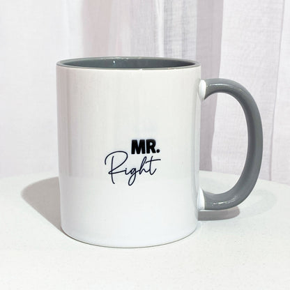 Keramik-Tasse „Mr. Right“