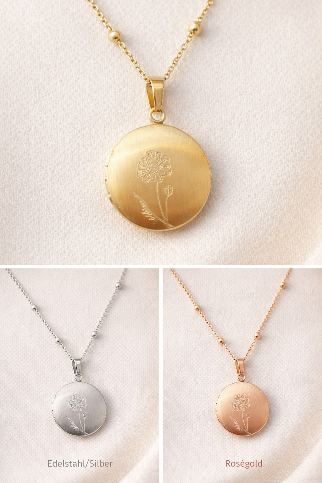 Kette mit Medaillon 