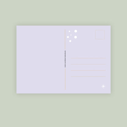 Postkarte „WOWMOM“ – weil Mütter jeden Tag Großes leisten